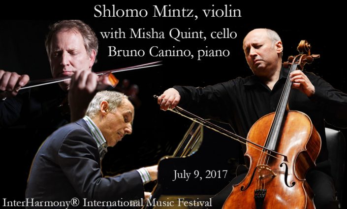 Shlomo Mintz Acqui Terme SHLOMO MINTZ BRUNO CANINO MISHA QUINT