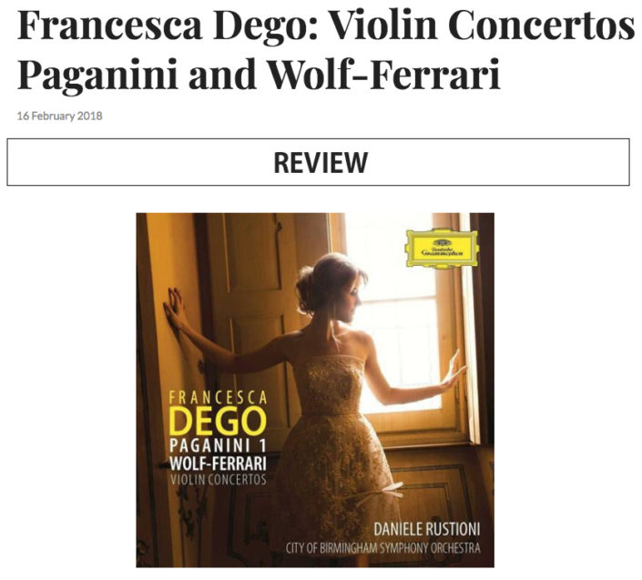 Francesca Dego review wolf-ferrari francesca-dego-review-the straw