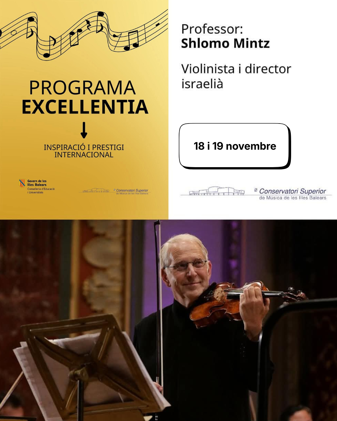 Shlomo Mintz Programa Excellentia